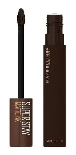 Labial Superstay Matte Ink Maybelline Larga Duracion 16 Hora Color Espresso Enthusiast