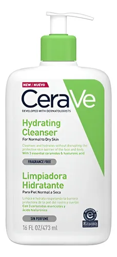 Cerave Limpiador Hidratante Pieles Secas 473ml