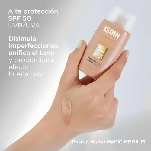 Fotoprotector Fusion Water Magic Medium Spf 50 Ml
