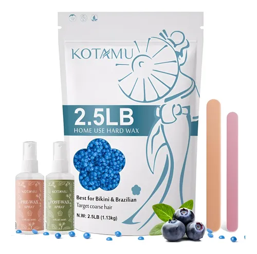 Cera Dura Kotamu 1.13kg Para Depilación Facial Y Cuerpo