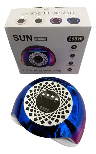 Cabina Para Uñas C/ Portacelular Uv/led Sun 268w