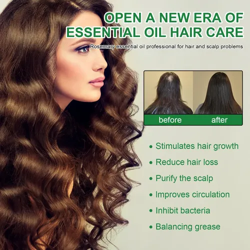 Spray Para Cabello Eelhoe Rosemary Para Brillo E Hidratación