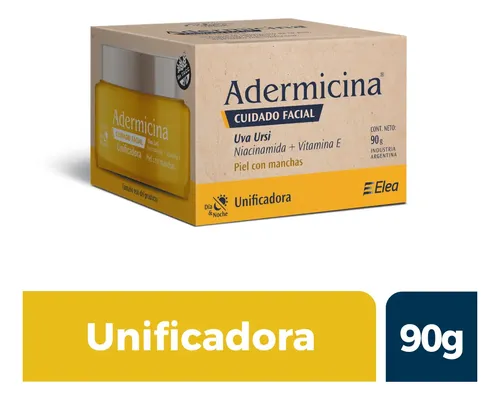 Adermicina Cuidado Facial Unificadora Crema x 90gr