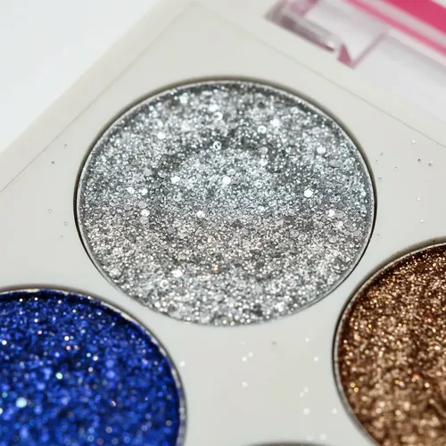 Paleta Sombras Ojos Rostro Glitter Gel Purpurina (pack X 3)