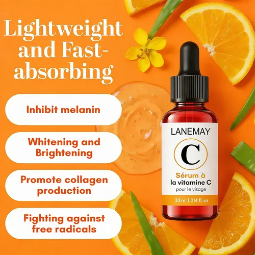 Suero Facial De Vitamina C Para Manchas Oscuras 30ml
