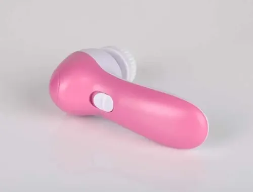 Cepillo Facial Limpiador Masajeador Exfoliante 5 En 1 A Pila