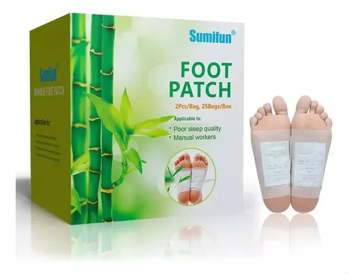 ~gdalmohadas Detox Foot Patch Patch, 50 Unidades,