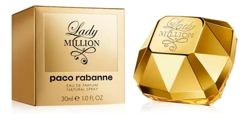 Perfume Importado Paco Rabanne Lady Million Edp 80 Ml