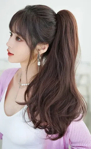 2026 Extensiones De Cola De Caballo For Mujer Cabello