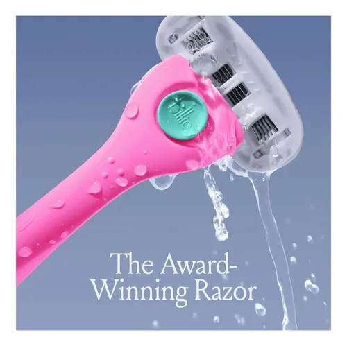 Kit De Afeitado Para Mujeres Con 4 Piezas Y Mango Ergonómico