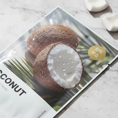 Mascarilla Facial Coreana Reafirma E Hidrata Coco Sunskin X1
