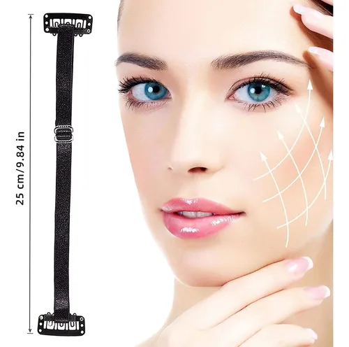 Bandas De Estiramiento Facial Instantáneo Con Clips, Cinta