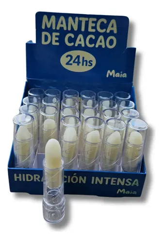 Manteca De Cacao Bálsamo Labial Hidratante Set X24 Unidades