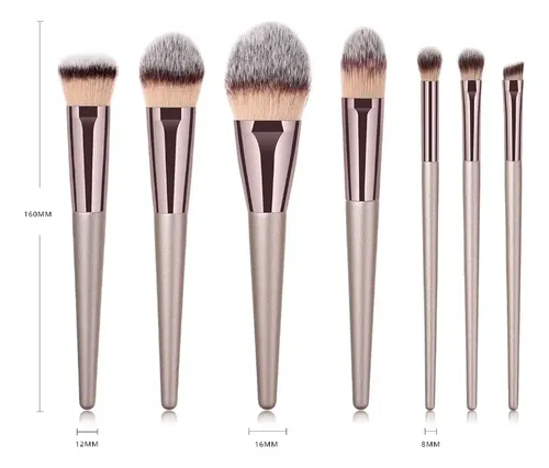 Set De 7 Brochas De Maquillaje
