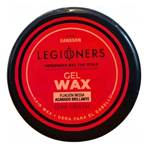 Gel Wax Sansson Legioners Con Brillo Ultra Fijación X 100 Ml
