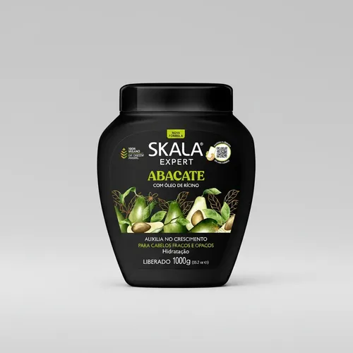 Skala Abacate Mascara Capilar Hidratacion Y Brillo 1000 Gr