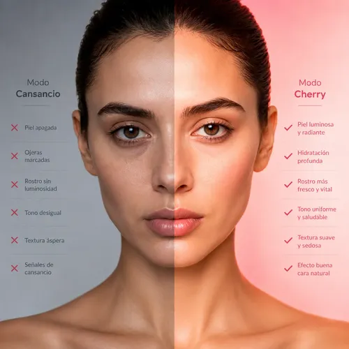 Rutina Skincare Cherry Limpieza Facial Profunda E Hidratante