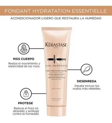 Kerastase Kit Curl Manifesto Shampoo Acondicionador Crema