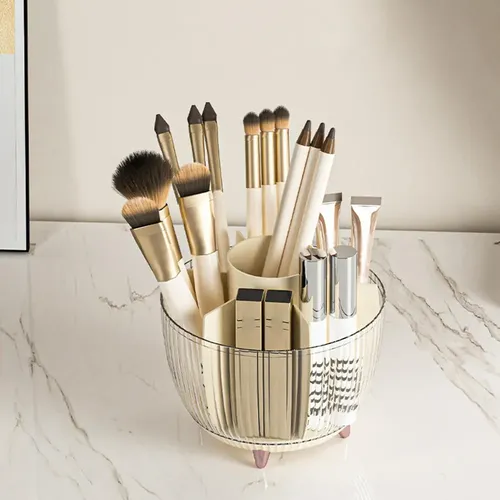 Elegante Organizador De Cosméticos Giratorio Solo Huevo
