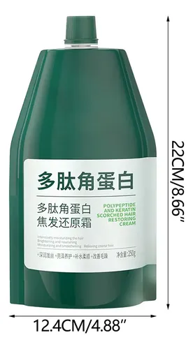 .n W Crema Reparadora Capilar De Queratina Para Cabello M.