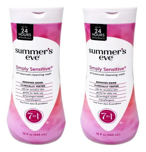Jabón Íntimo Summers Eve Sensitive 2x15oz