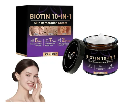 10 In 1 Skin Restoration Cream, Biotin 10 In 1 Cream For