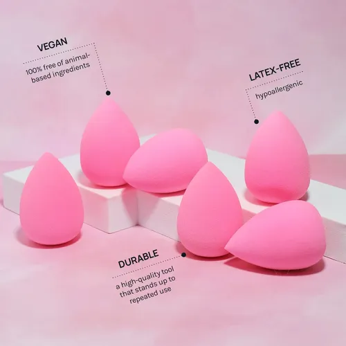Esponja Cosmética Aoa Studio Mini Set De 6 Unidades Sin Láte