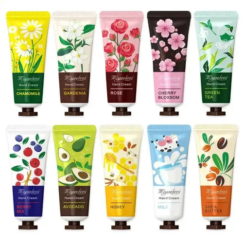 Set 10 Cremas De Manos Hidratantes Miyueleni Aloe Vera