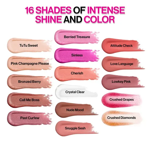 Brillo Labial Wet N Wild Mega Slick Cristal Transparente