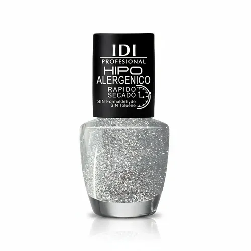 Idi Make Up Esmalte Uñas Hipoalergenico Color 87 glam silver