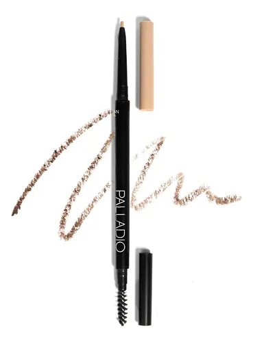 Lápiz Definidor De Cejas Palladio Beauty Marrón Ceniza