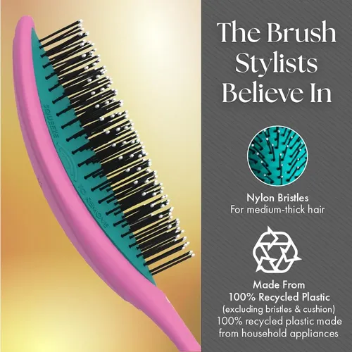 Cepillo Desenredante Olivia Garden Aurora Para Cabello Media
