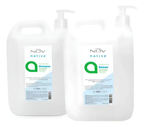 Kit Nov Argan Ultra Hidratante Shampoo Y Enjuague X 1900ml