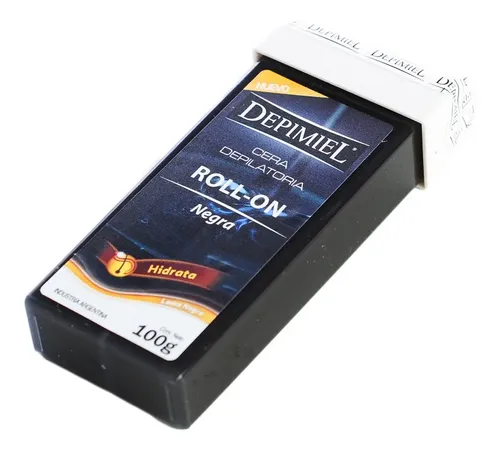 Cera Depilatoria Depimiel Negra Roll-on Recambio 100g