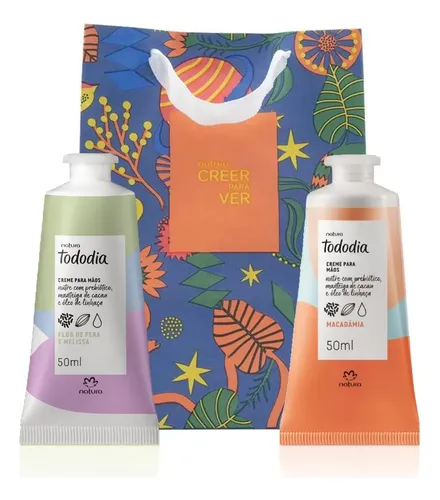 Kit De Cremas Para Manos Natura Tododia Regalo