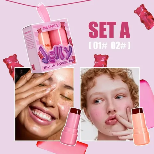 Blush Barra Jelly Gelatina Tinta Tendencia New Labial Sombra