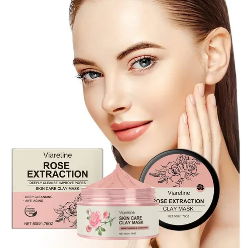 Te Mascarilla De Arcilla Rosa Iluminadora Y Suavizante Qc