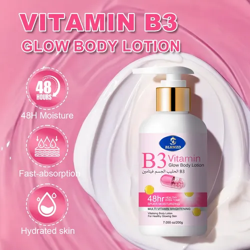 Loción Corporal Vitamina B3 – Brillo 48h – 200g