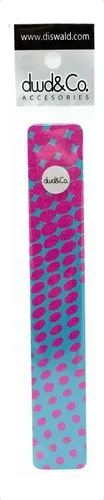 Lima Recta Estampada Diswald & Co Manicuría Profesional Uñas Gel 18cm