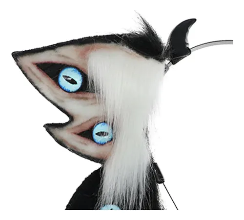 Diadema Con Orejas De Animal, Aro De Pelo Realista, Disfraz