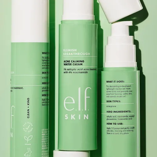 Crema Hidratante Antiacné E.l.f. Skin Blemish 1.68oz