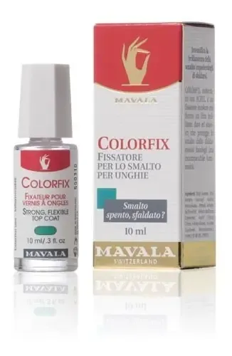 Mavala Colorfix Fijador D Esmalte Top Coat 10ml Azulfashion