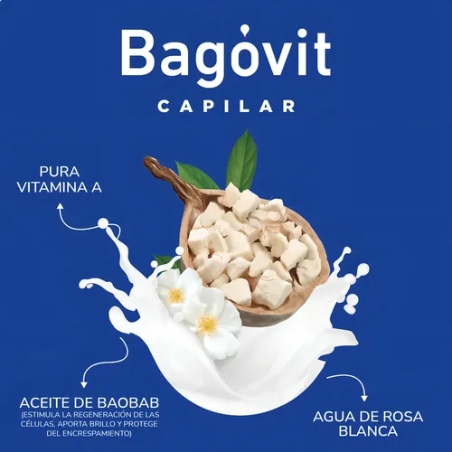 Bagovit Shampoo Brillo Sublime Cabello Opaco 350 Ml
