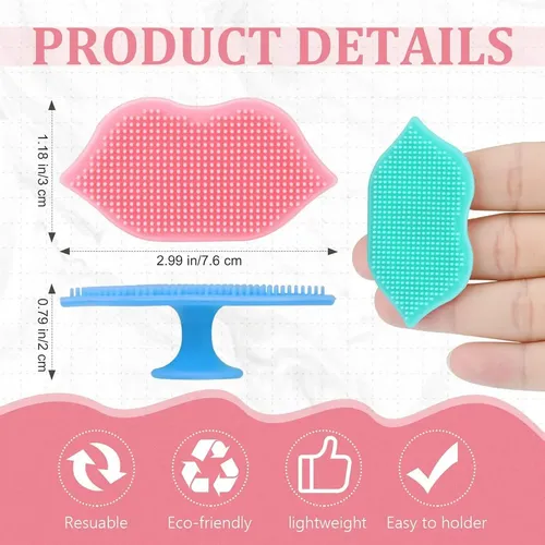 Cepillo De Silicona Exfoliador P/labios Brush Lip City Girl