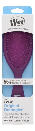 Cepillo Wet Brush Frost Color Purple. Cabello Seco O Húmedo