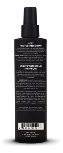 Protector Térmico Jon Renau 250 Ml Humano/sintético