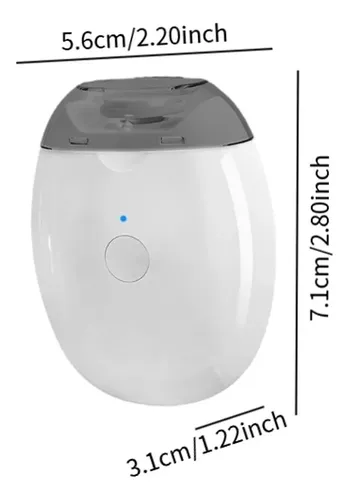Cortaúñas Eléctrico Automático, Compacto, 3 Velocidades,