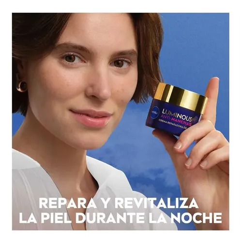 Nivea Luminous 630 Crema De Noche Antimanchas Reparadora