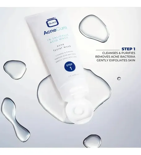 Limpiador Facial Acid Salicilic 1% Omic Acné Poros Grass