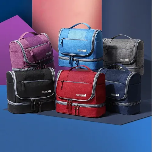 Promotion Bolsa De Maquillaje De Viaje Portátil A Prueba De
